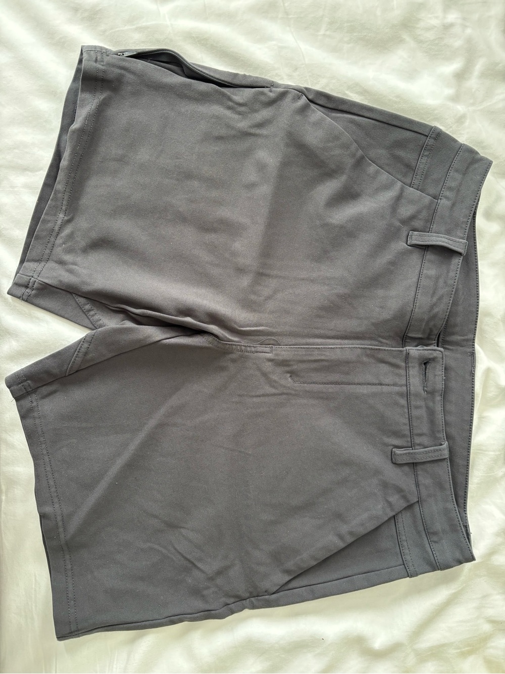 BYLT Basics Men's Charcoal Flat-Front Performance Shorts